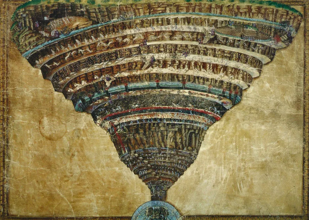 El Infierno de Dante (Sandro Botticelli) Fine Artic