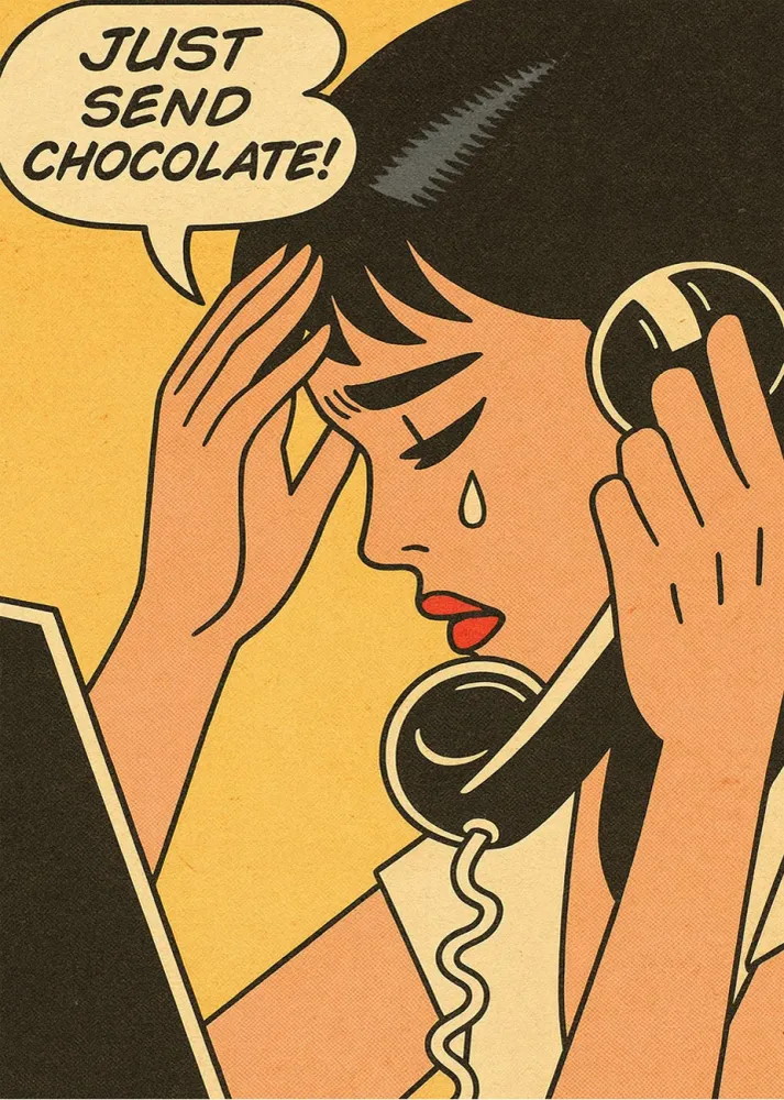 Just send chocolate Fine Artic