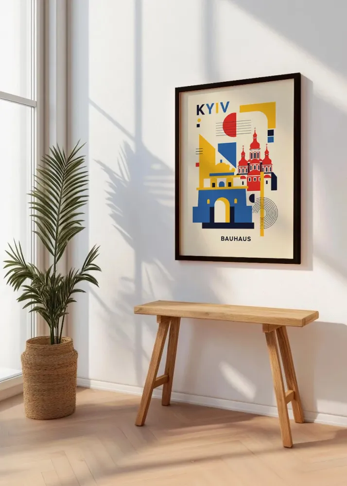 Kyiv Poster Bauhaus Fine Artic