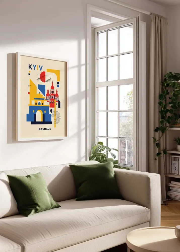 Kyiv Poster Bauhaus Fine Artic