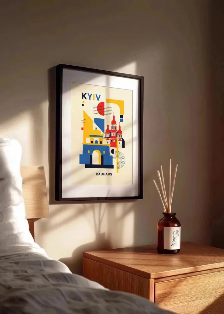 Kyiv Poster Bauhaus Fine Artic