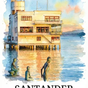 Los Raqueros de Santander - Postal Fine Artic