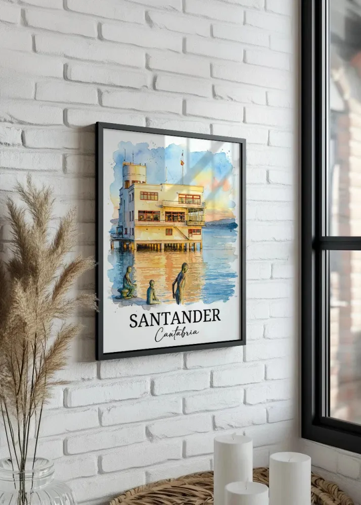 Los Raqueros de Santander - Postal Fine Artic