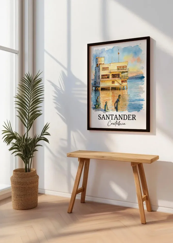 Los Raqueros de Santander - Postal Fine Artic