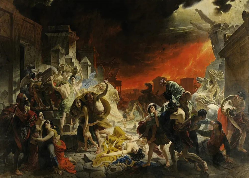 El último dí de Pompeya (Karl Brullov) Fine Artic