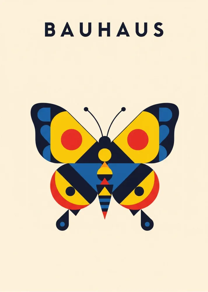 Mariposa Bauhaus Fine Artic