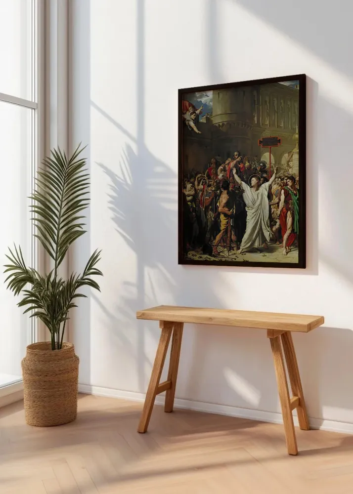 El martirio de San Sinforiano (Ingres) Fine Artic