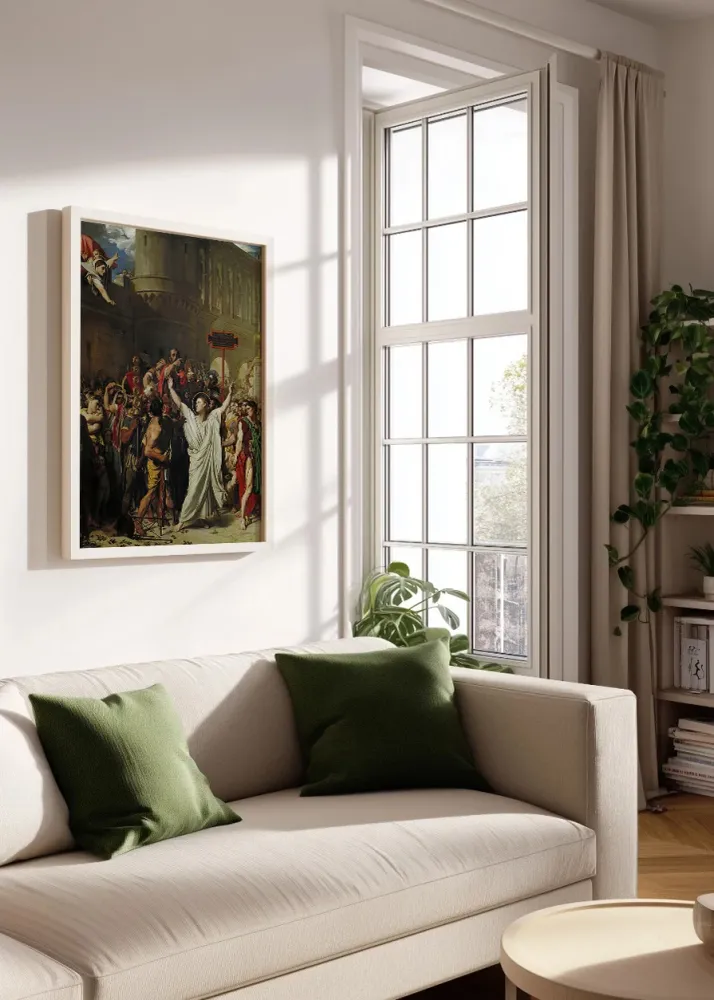 El martirio de San Sinforiano (Ingres) Fine Artic