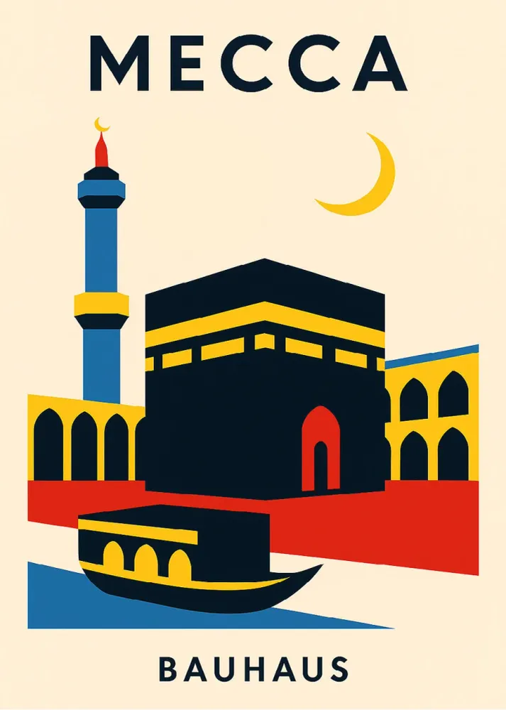 Mecca Poster Bauhaus Fine Artic