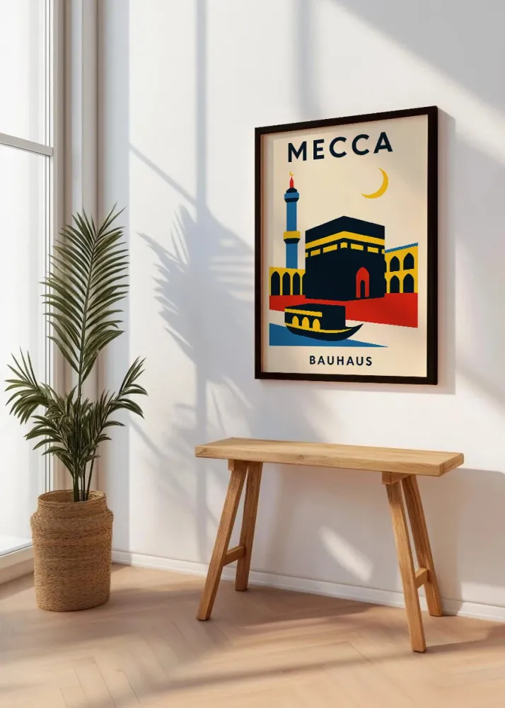 Mecca Poster Bauhaus Fine Artic