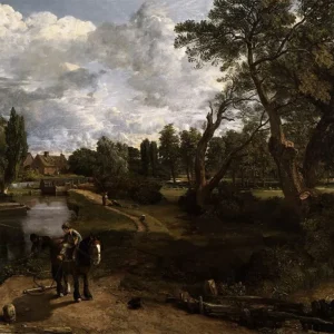 El molino de Flatford (John Constable) Fine Artic