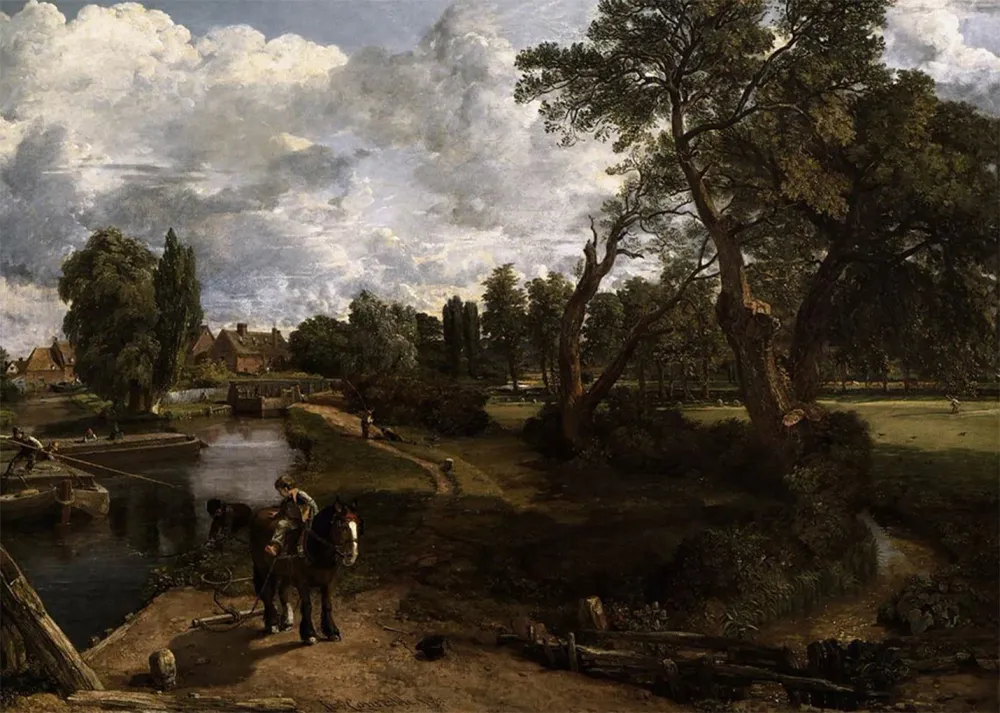 El molino de Flatford (John Constable) Fine Artic