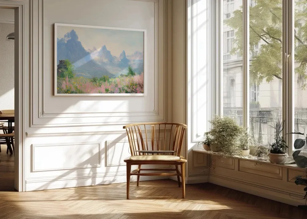 Monet mountain Fine Artic