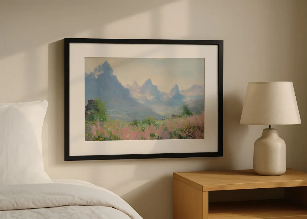 Monet mountain Fine Artic