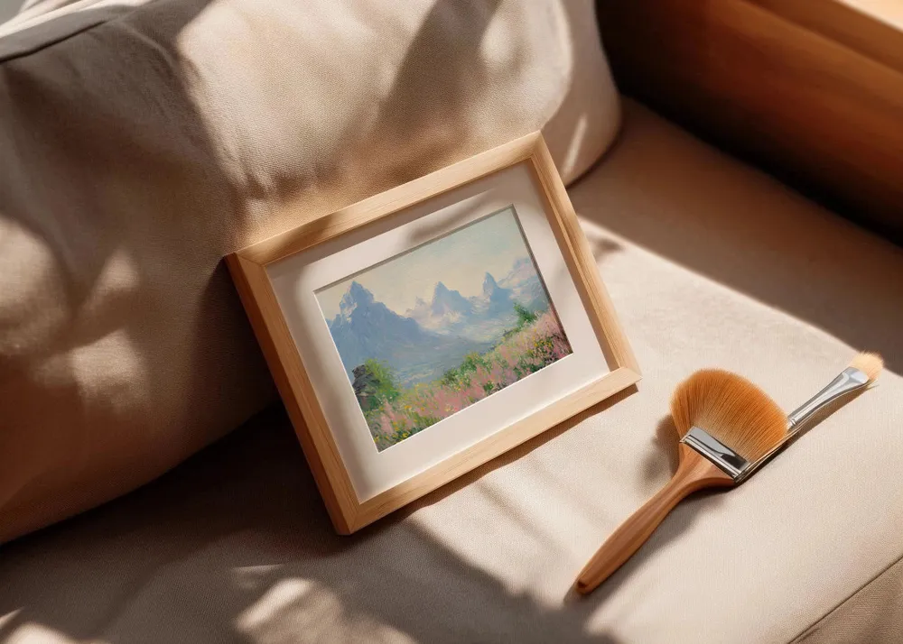 Monet mountain Fine Artic