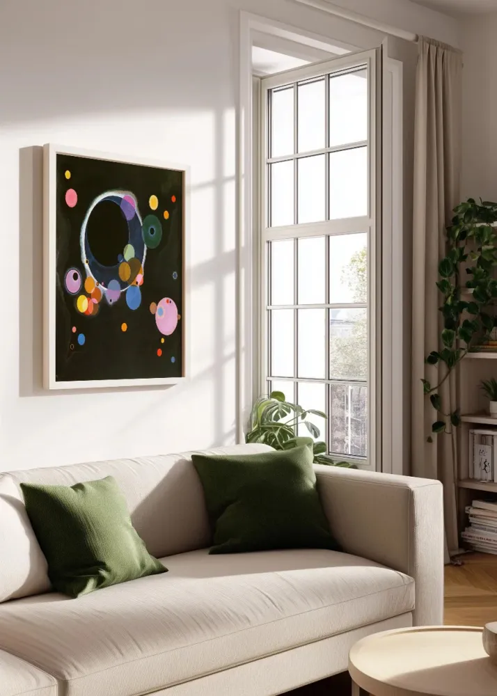 Muchos Círculos (Kandinsky) Fine Artic
