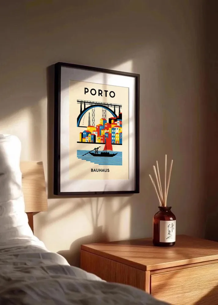 Porto Poster Bauhaus Fine Artic