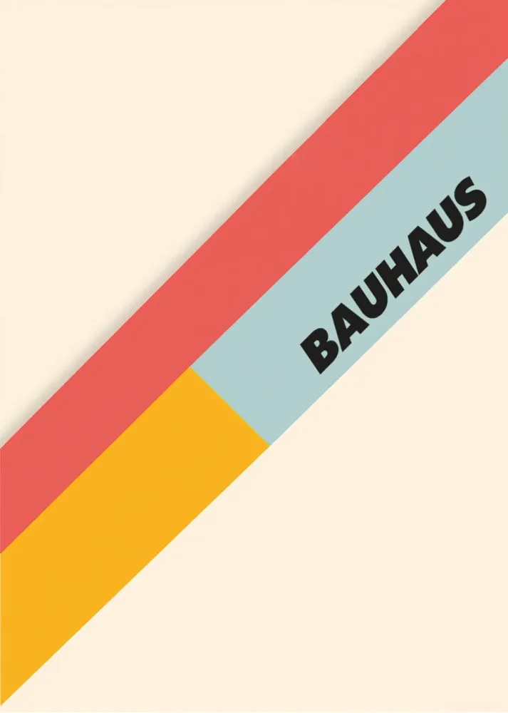 Poster Bauhaus 1 Fine Artic