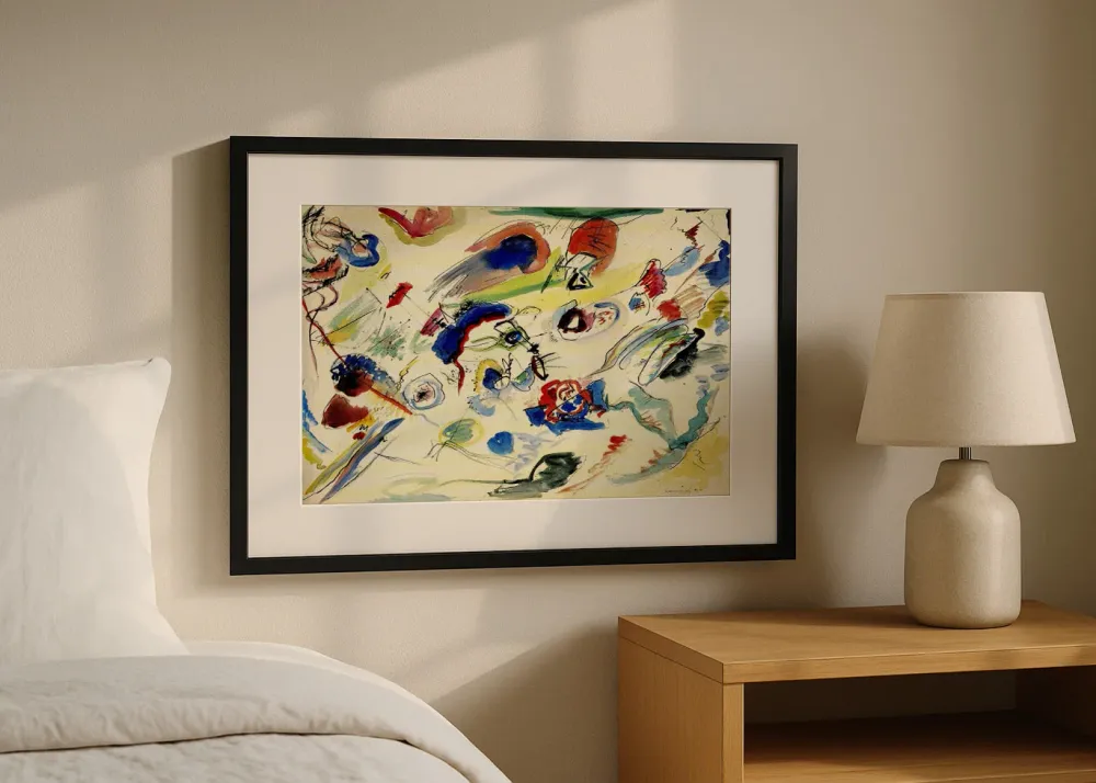 Primera acuarela abstracta (Kandinsky) Fine Artic