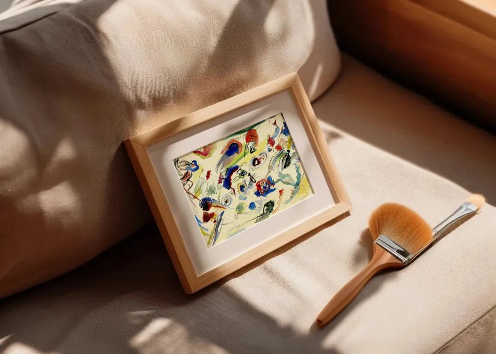 Primera acuarela abstracta (Kandinsky) Fine Artic