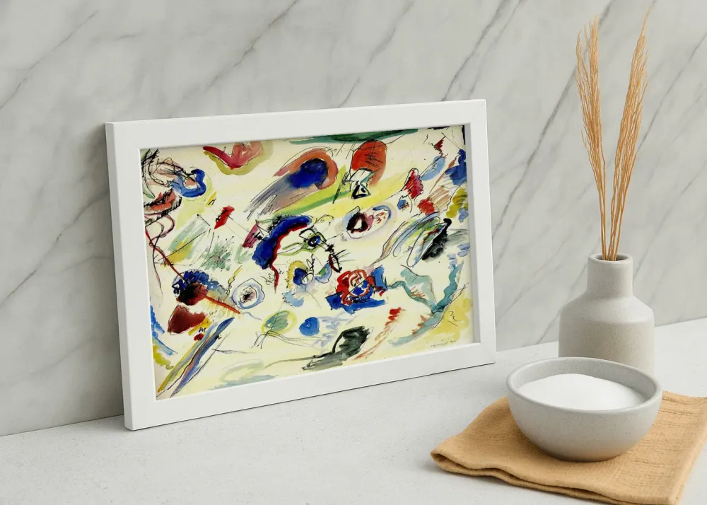 Primera acuarela abstracta (Kandinsky) Fine Artic