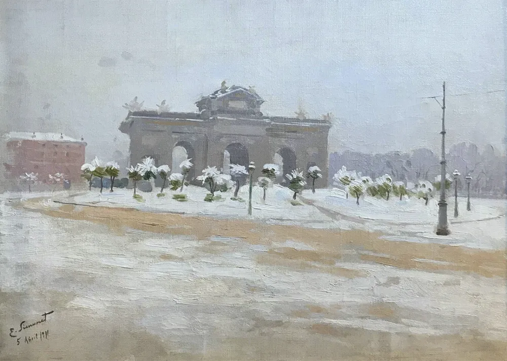 Puerta de Alcalá (Enrique Simonet) Fine Artic