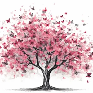 Árbol de mariposas Fine Artic