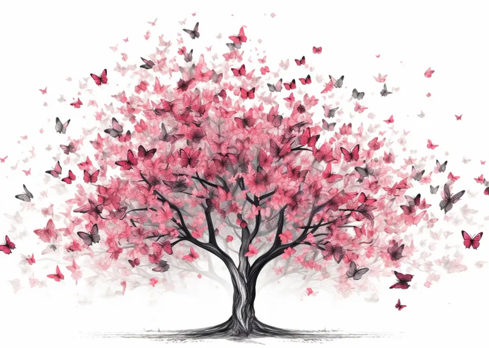 Árbol de mariposas Fine Artic