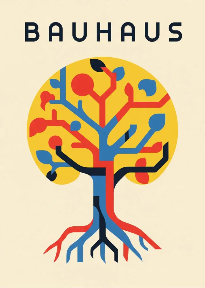 Árbol de la vida Bauhaus Fine Artic