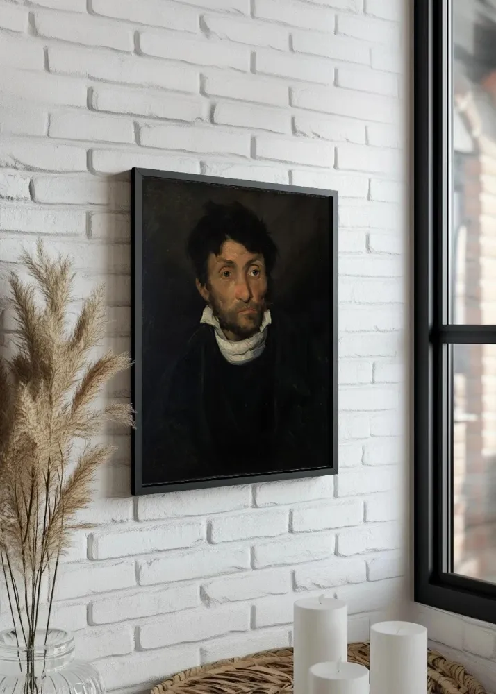 Retrato de un cleptómano (Theodore Gericault) Fine Artic