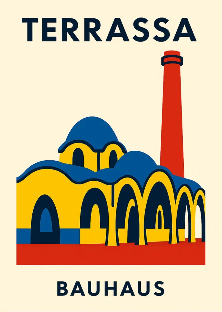 Terrassa Poster Bauhaus Fine Artic