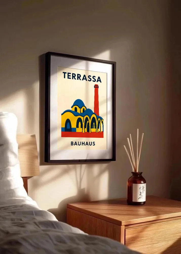 Terrassa Poster Bauhaus Fine Artic