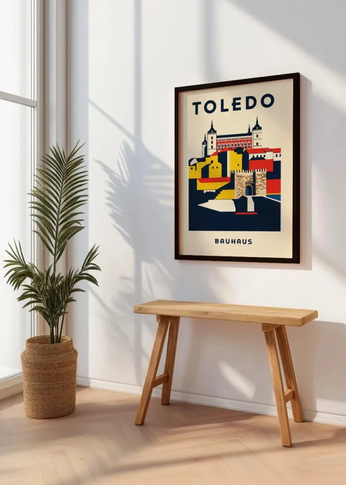 Toledo Poster Bauhaus Fine Artic