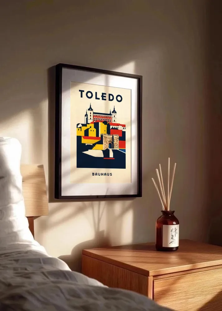 Toledo Poster Bauhaus Fine Artic