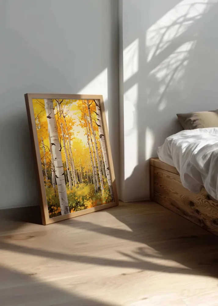Yellow forest Fine Artic