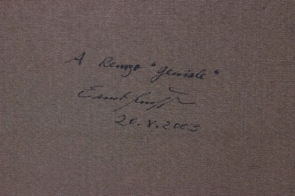 FUCHS Ernst, Flores, Serigrafí original firmada