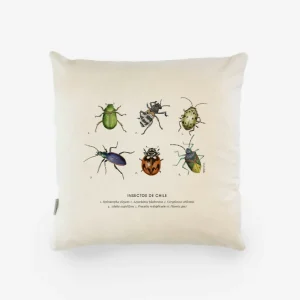 FUNDA COJÍN INSECTOS GARUGA