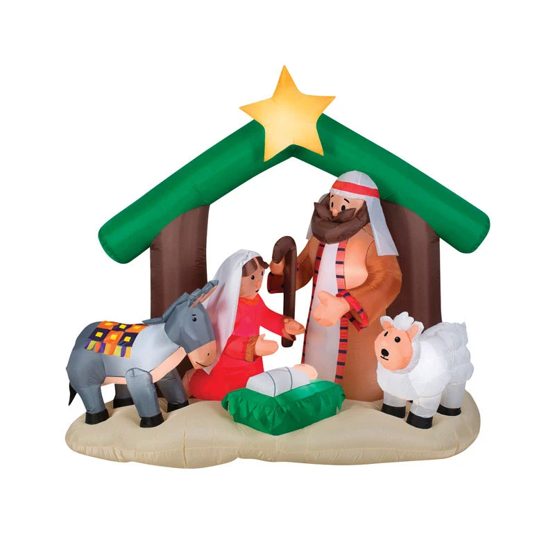 PESEBRE AEROSOLADO GRANDE Gemmy