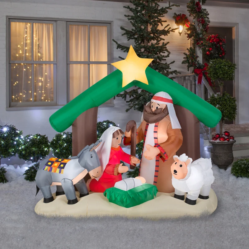 PESEBRE AEROSOLADO GRANDE Gemmy