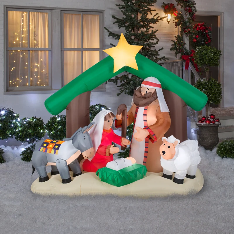 PESEBRE AEROSOLADO GRANDE Gemmy