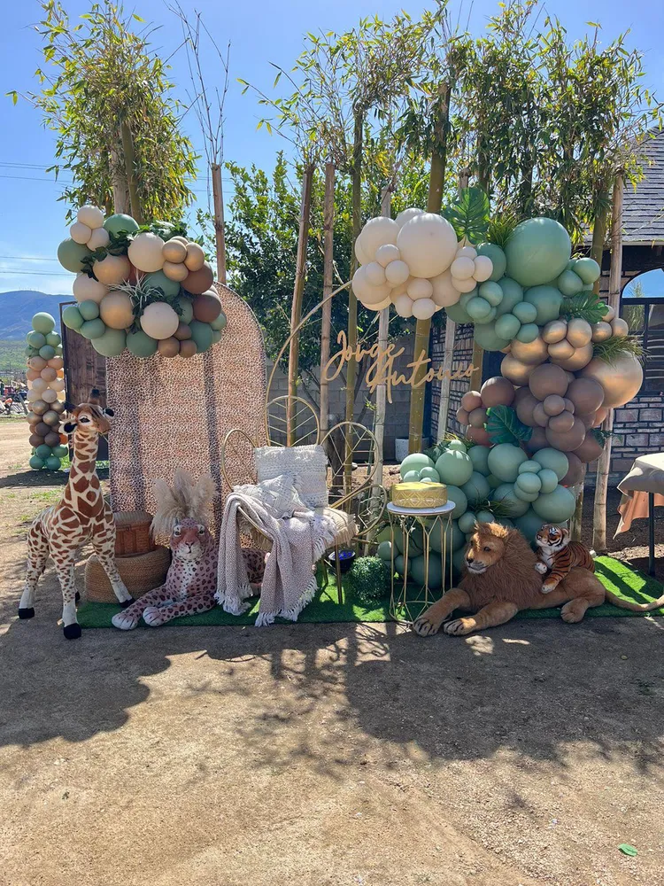 Backdrop Animalitos - Safari Gift Box Inc