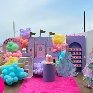 Backdrop Castillo de princesas Gift Box Inc