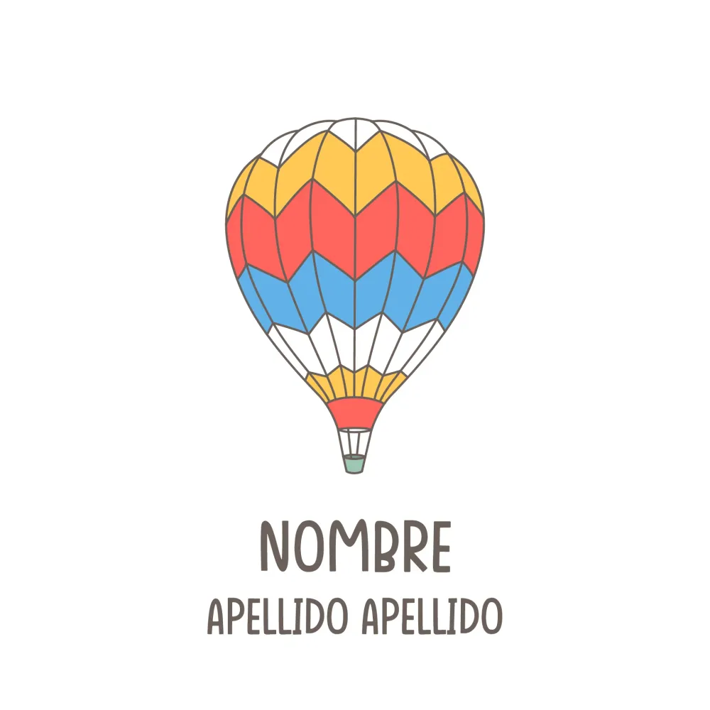 Globos aerostáticos naranjas