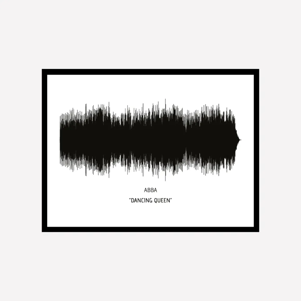 Song Wave Dancing Queen Art Print Good Words
