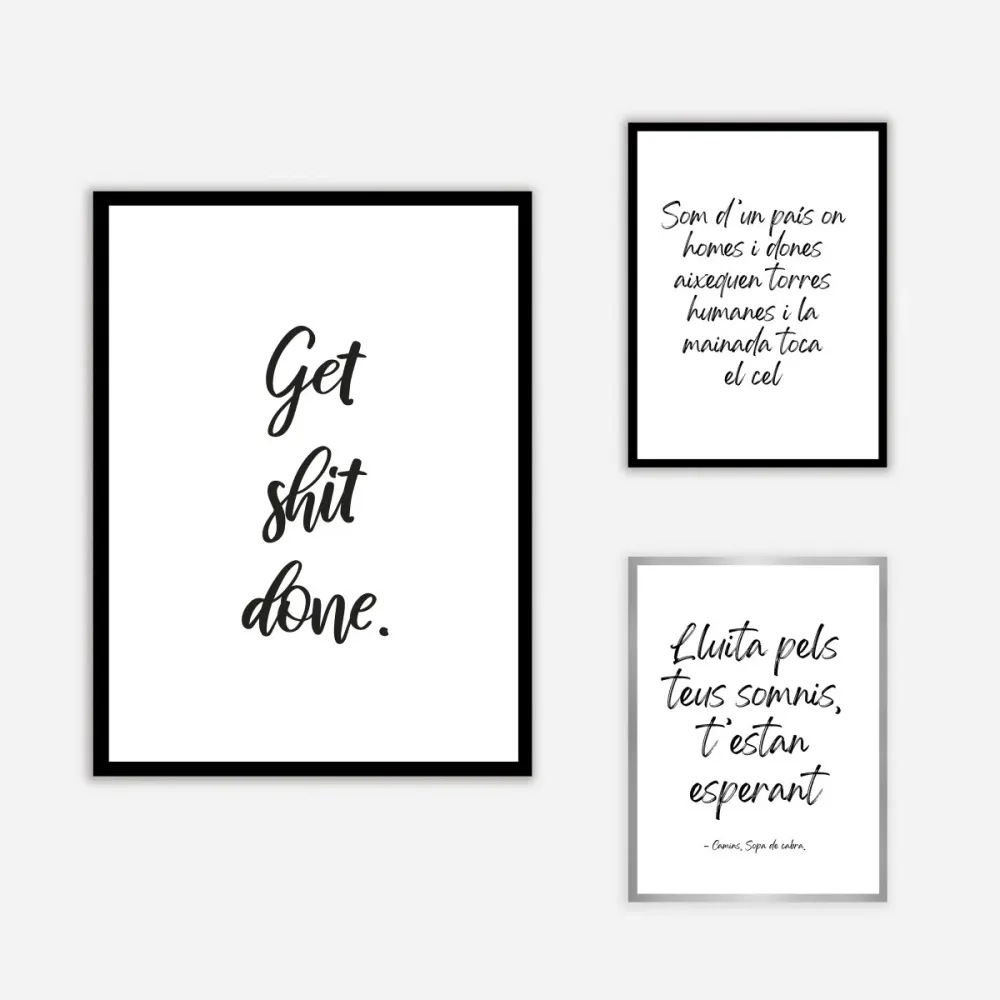 T'estan Esperant Quote Art Print Good Words