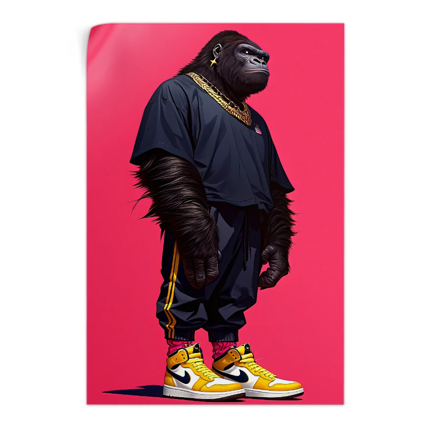Gorila Gangster Poster