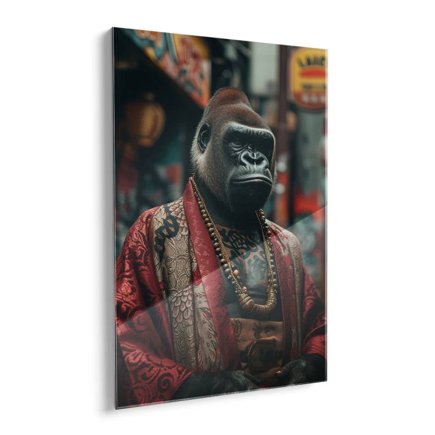 Gorila Oriental Poster