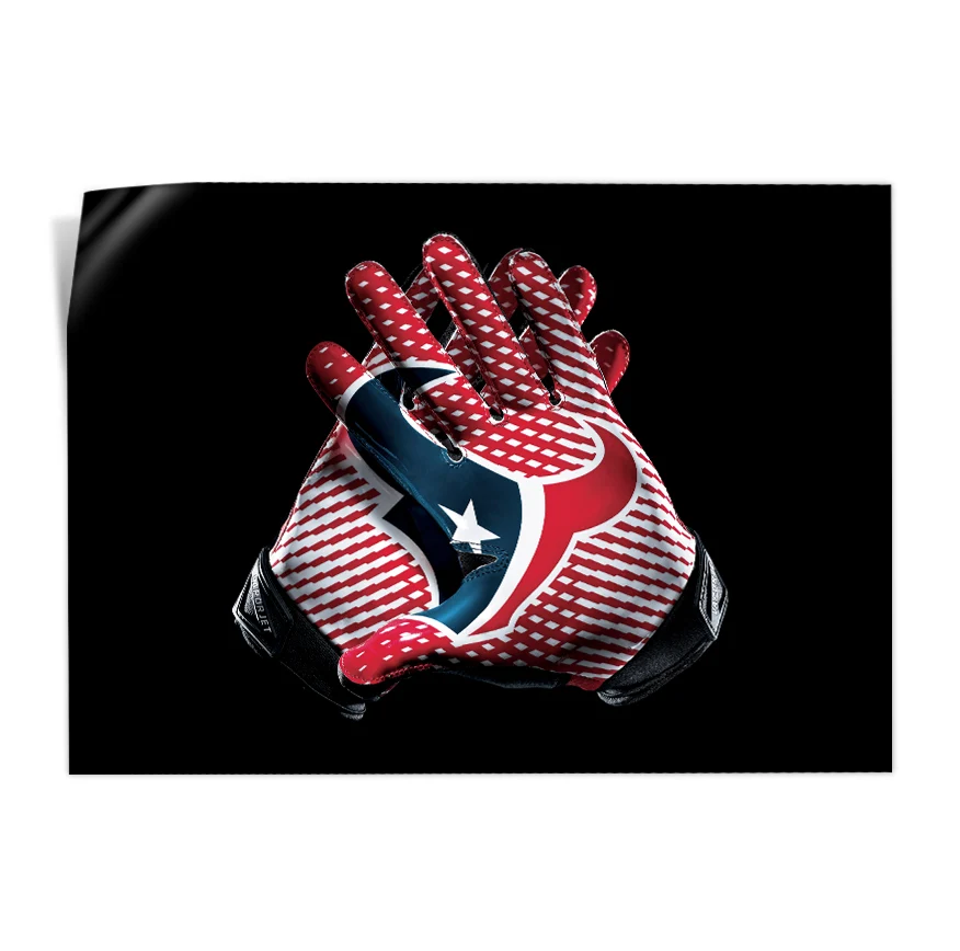 Guantes Houston Texans Poster