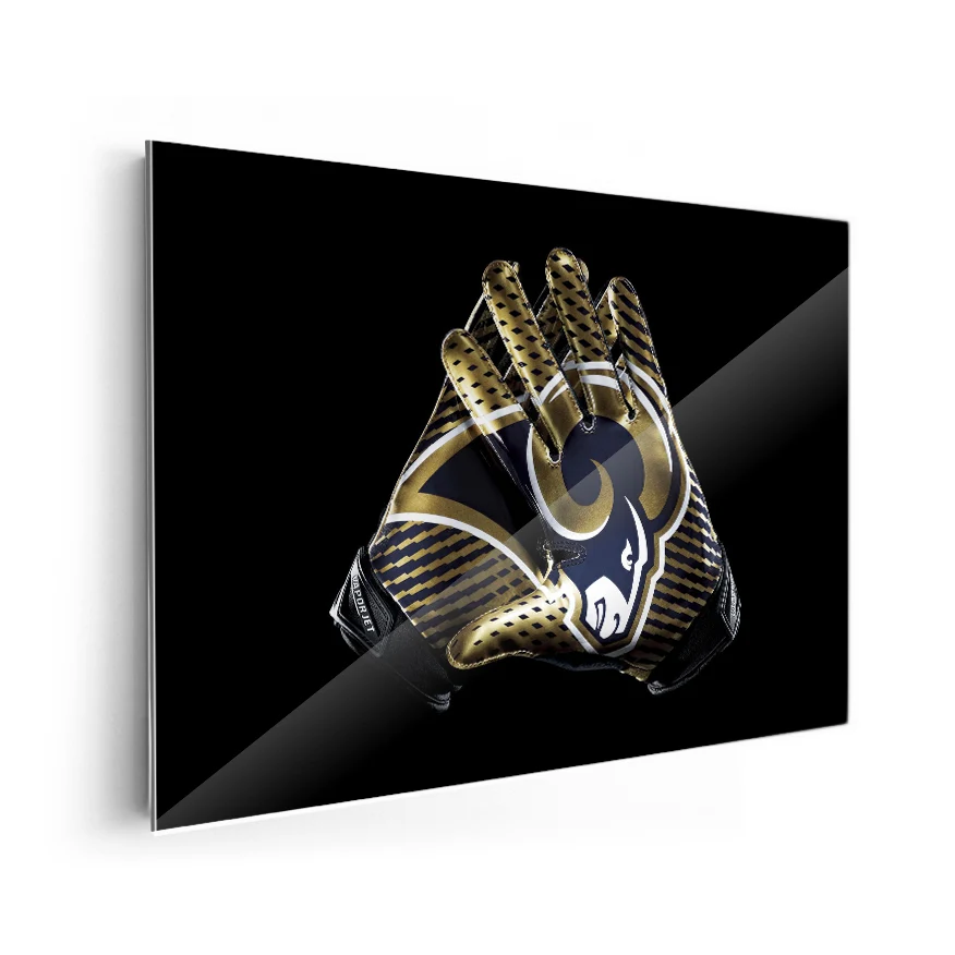 Guantes Los Ángeles Rams Poster
