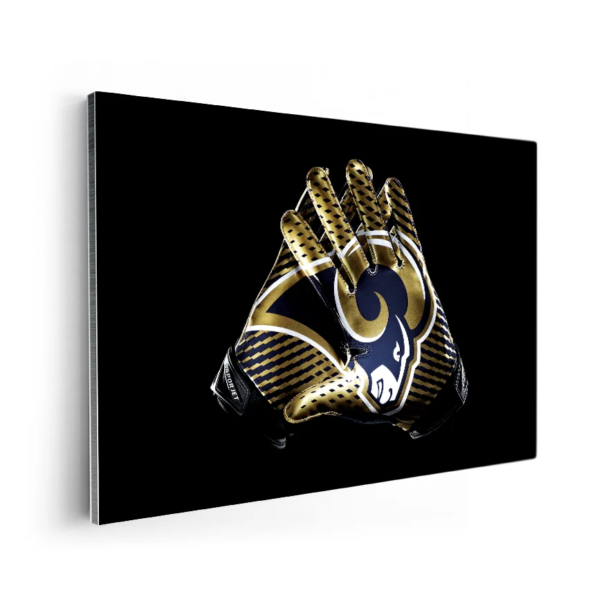 Guantes Los Ángeles Rams Poster